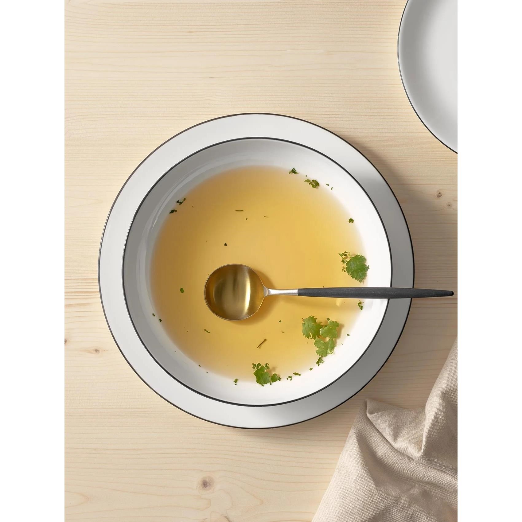 Talíř na polévku/pastu Asa Á TABLE NOIRE P.22 cm_1