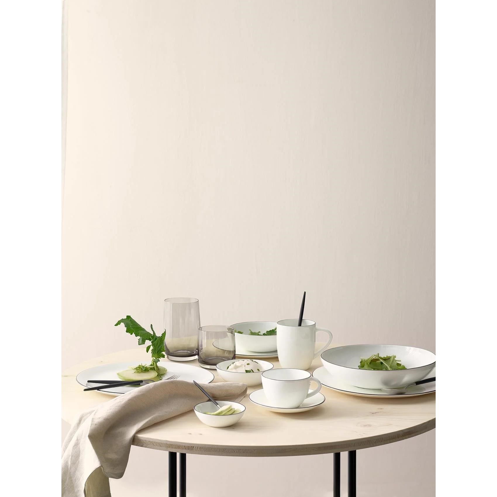 Talíř na polévku/pastu Asa Á TABLE NOIRE P.22 cm_2