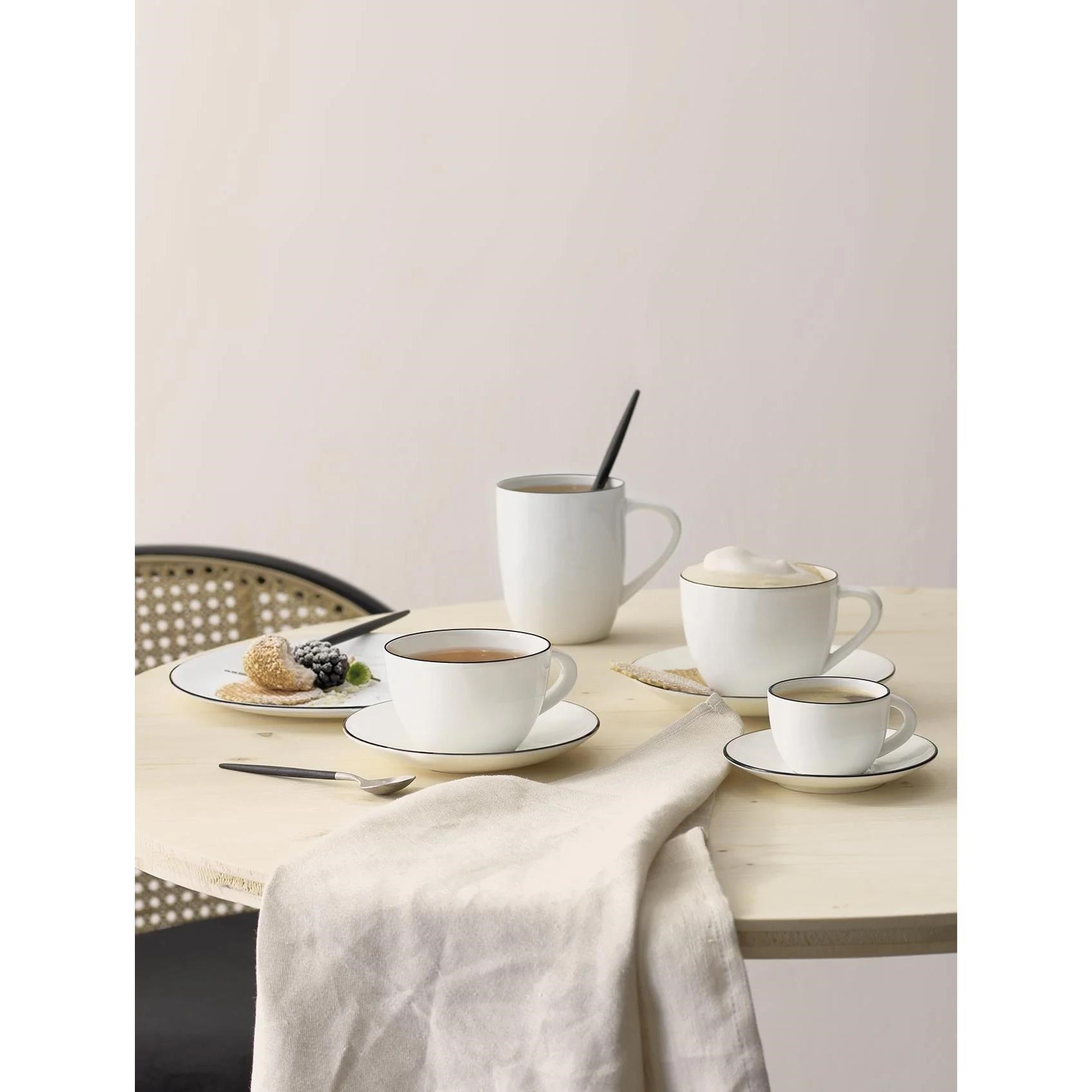 Šálek na espreso s podšálkem Asa Á TABLE NOIRE 70ml_0