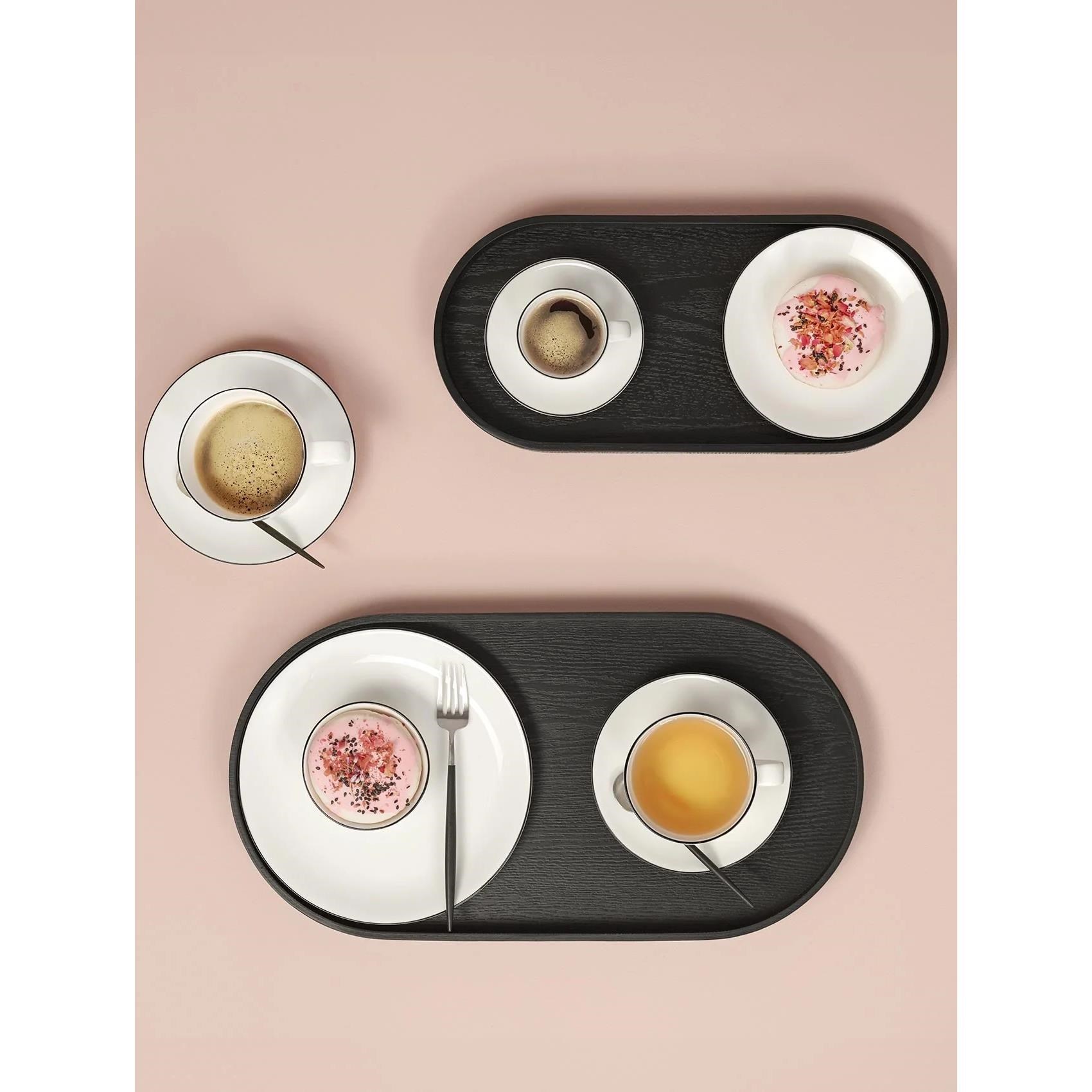 Šálek na espreso s podšálkem Asa Á TABLE NOIRE 70ml_1