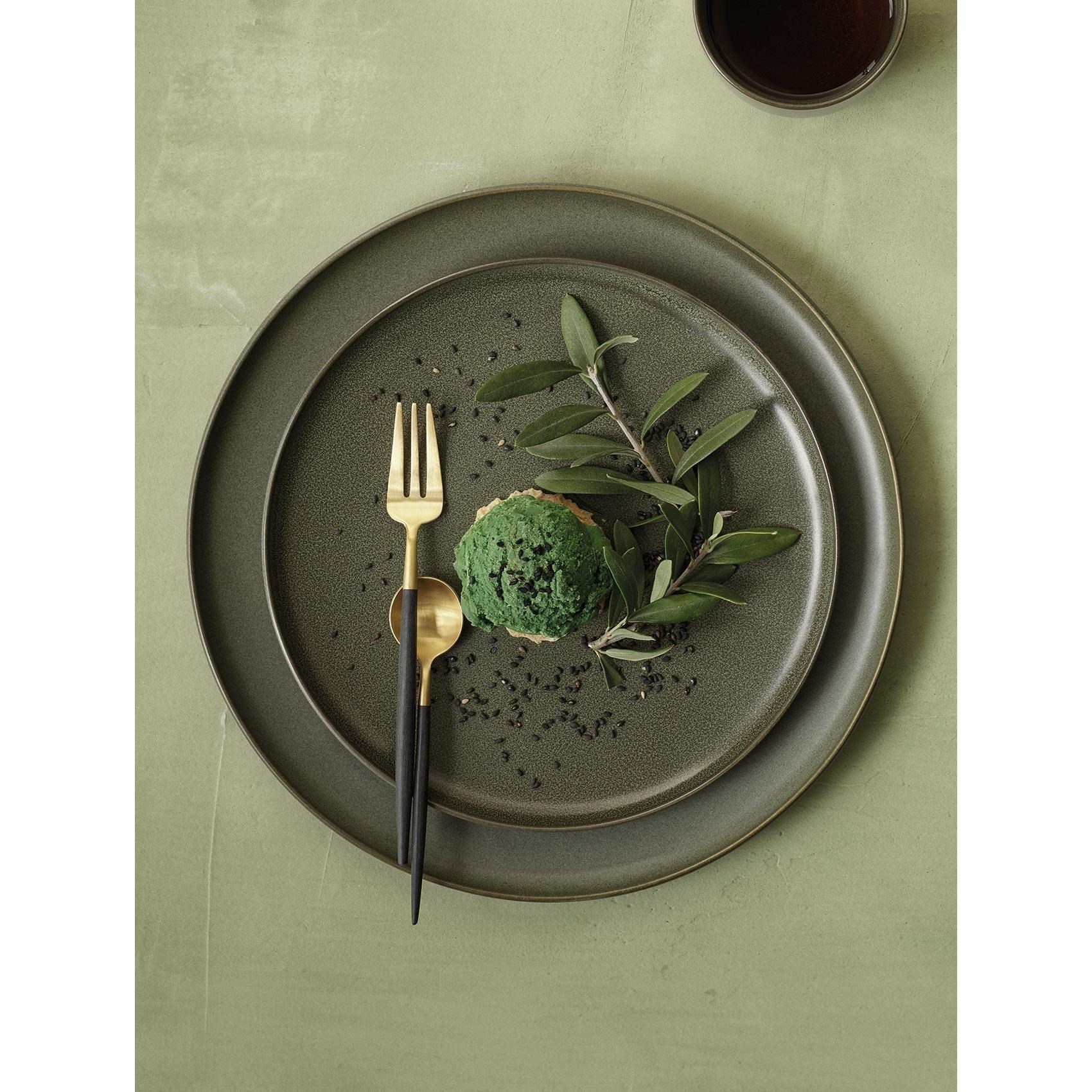 Dezertní talíř Asa COPPA NORI P.21cm tm.zelený_1