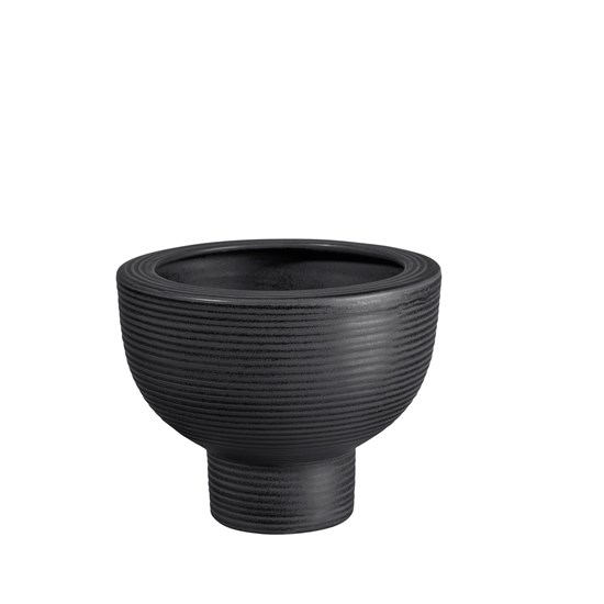 Květináč Asa MIDORO V.15,5cm černý_0