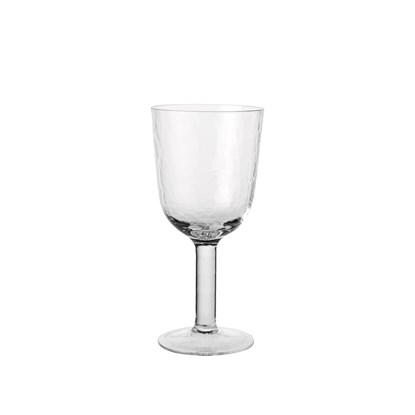 Sklenice na červené víno Broste HAMMERED 400ml čirá_0