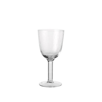 Sklenice na bílé víno Broste HAMMERED 300ml čirá_0