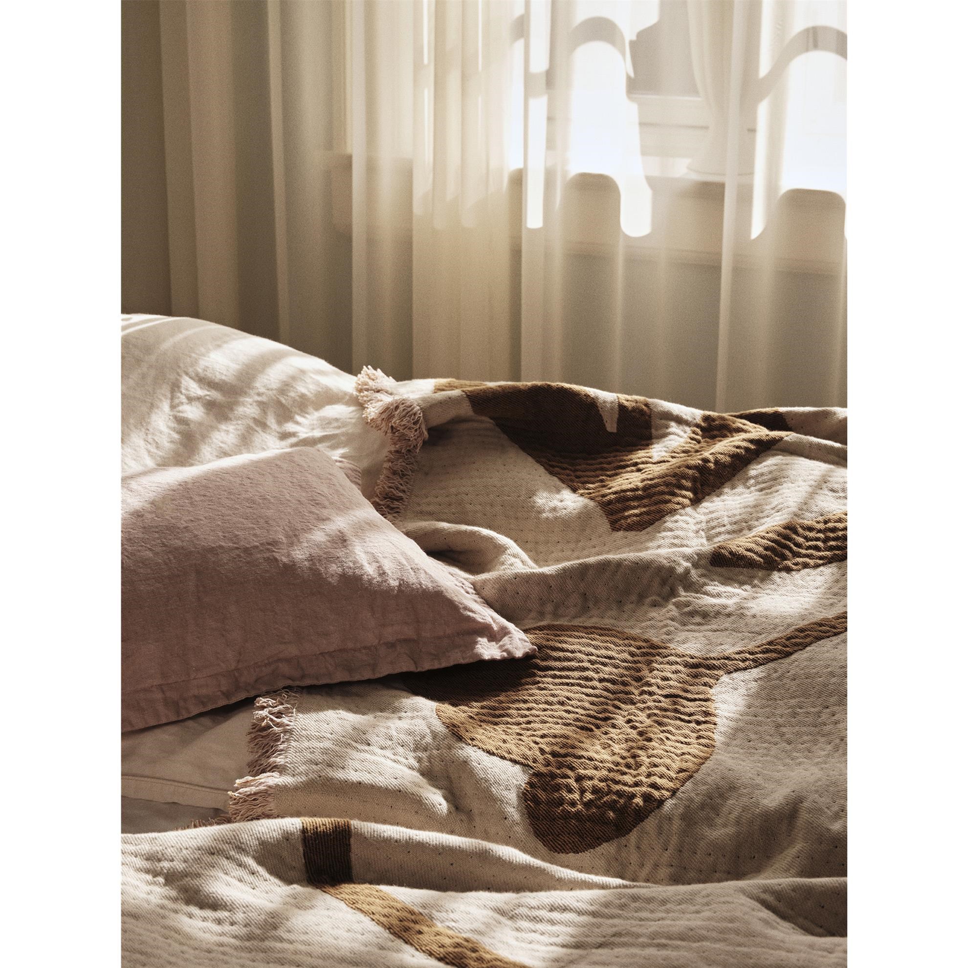 Povlak na polštář Broste LINN 40x60cm růžový_0