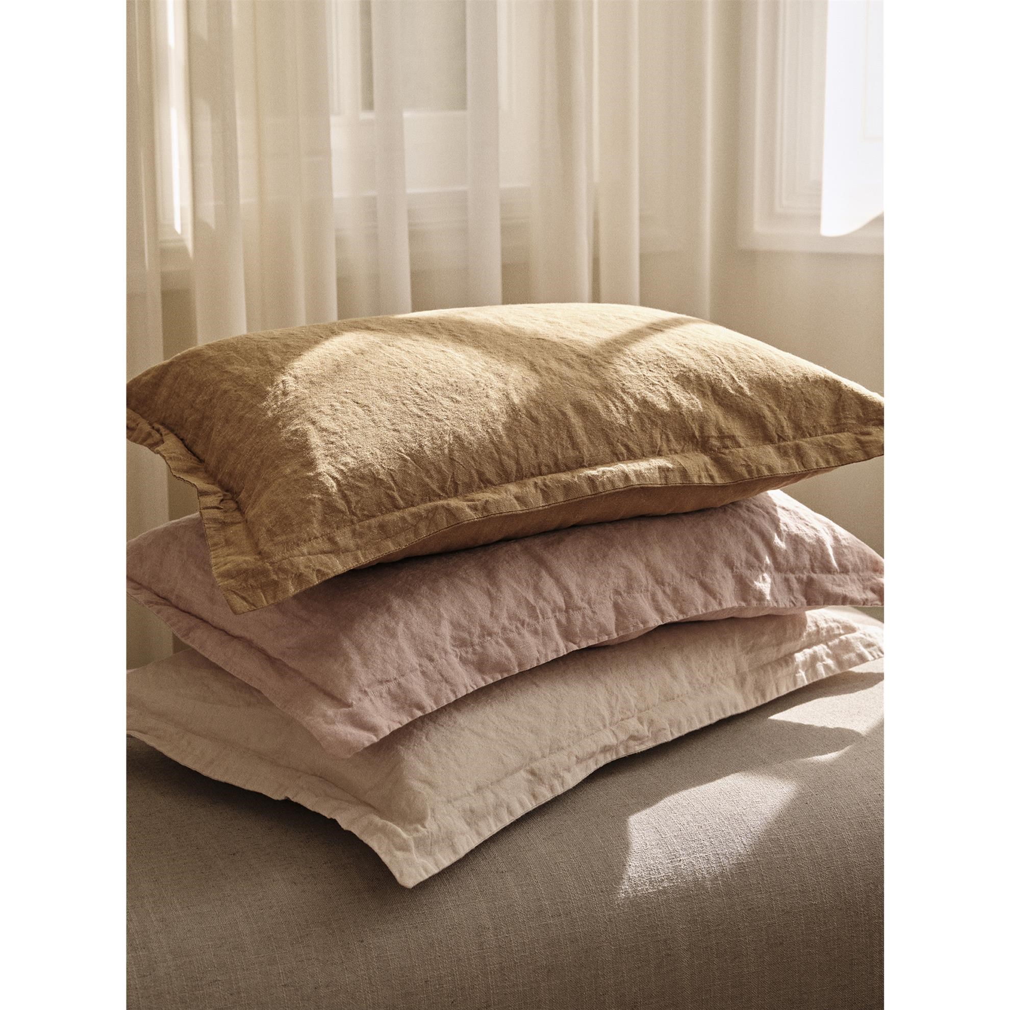 Povlak na polštář Broste LINN 40x60cm růžový_1