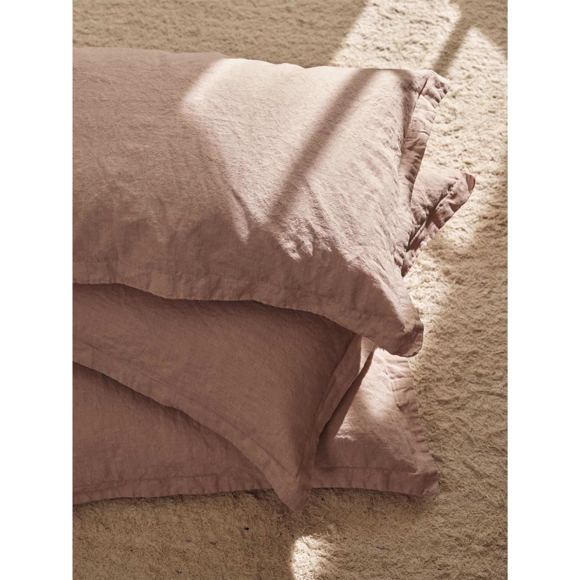 Povlak na polštář Broste LINN 40x60cm růžový_2