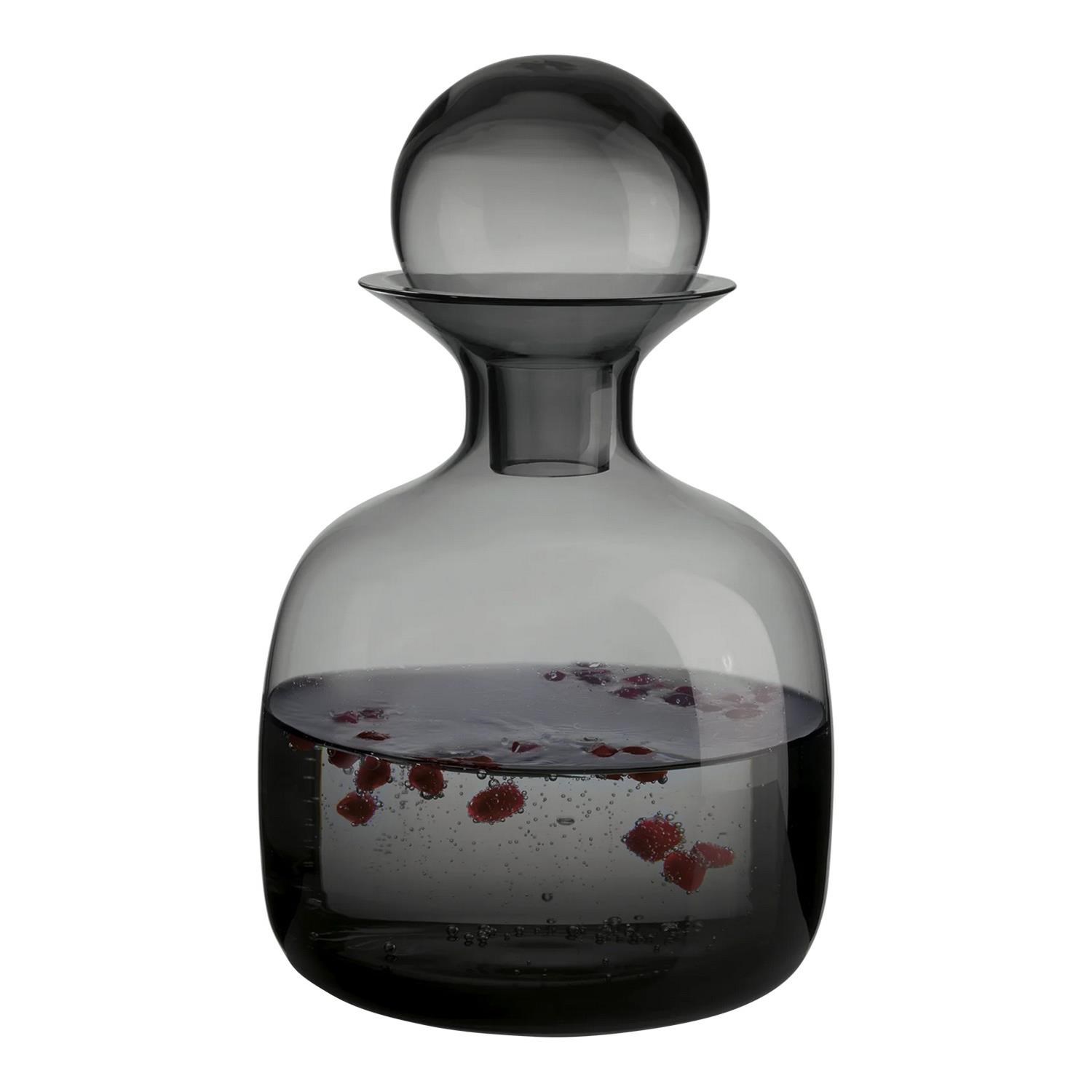 Skleněná karafa Asa SARABI 1,5l šedá_1