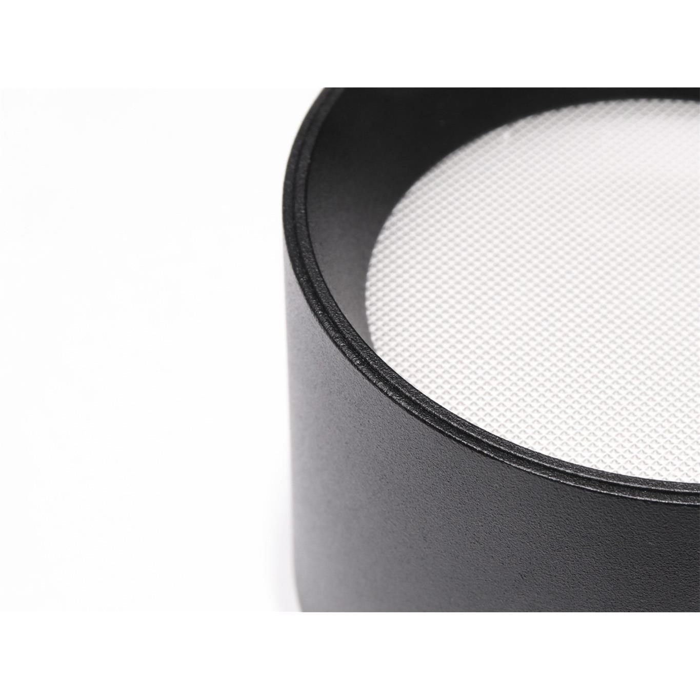 Vnitřní stropní svítidlo Led 2 ZETA ON M P.14cm černé DALI/PUSH stmívání_1