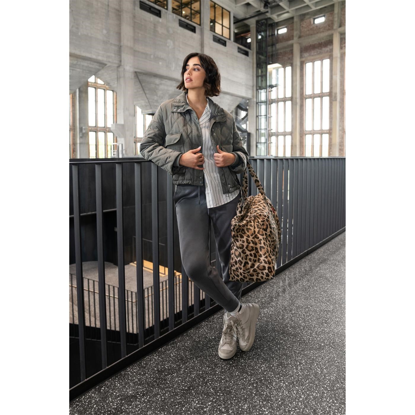 Skládací taška Reisenthel Mini Maxi Travelbag leo macchiato_1