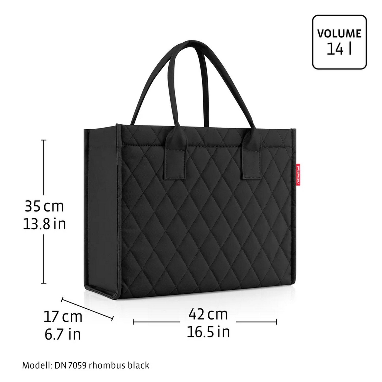 Taška přes rameno Reisenthel Daily Shopper rhombus ginger_0