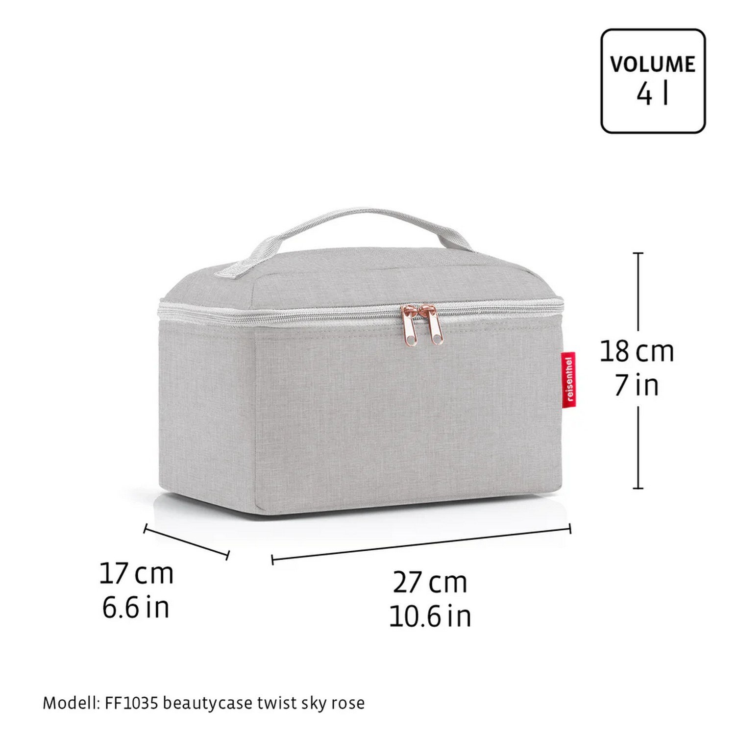 Kosmetický kufřík Reisenthel Beautycase glossy dots black_2