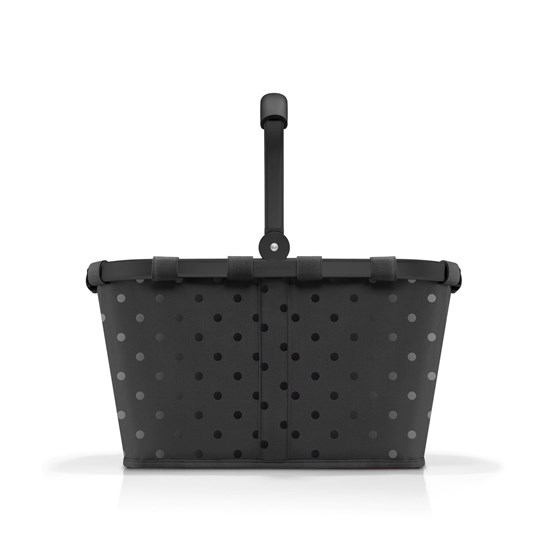 Nákupní košík Reisenthel Carrybag  frame glossy dots black_1