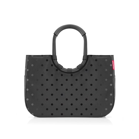 Módní taška Reisenthel Loopshopper L frame glossy dots black_0