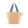Taška přes rameno Reisenthel Shopper M raffia blue_0