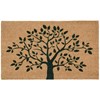 Rohožka černý strom Ib Laursen 75x45 cm_0