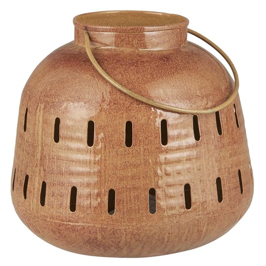 Svícen s rukojetí Ib Laursen Berkane rezatý_0