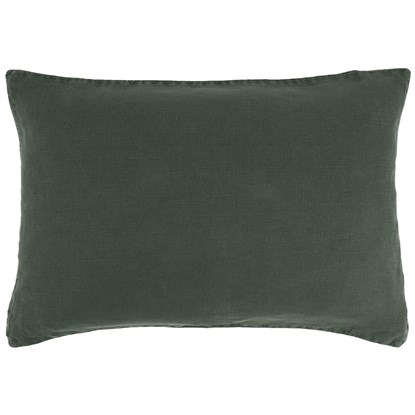 Lněný povlak na polštář Ib Laursen myrtle green 40x60 cm_0