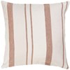 Povlak na polštář Ib Laursen přírodní s hnědými pruhy 50x50 cm_0