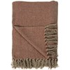 Pléd/přehoz Ib Laursen hnědý 130x160 cm_0