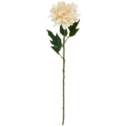 Umělá květina Ib Laursen D.45 cm Dahlia krémový květ_0