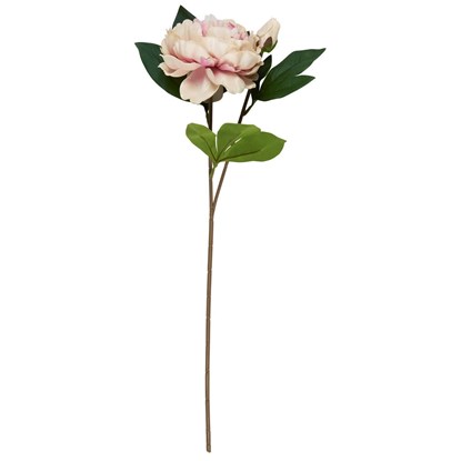 Umělá květina Ib Laursen pivoňka růžová pink_0