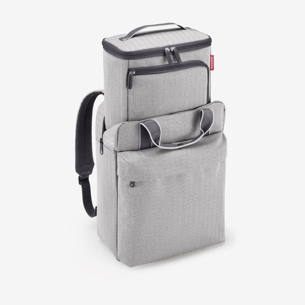 Praktický termobox Reisenthel Coolerbox herringbone grey_1