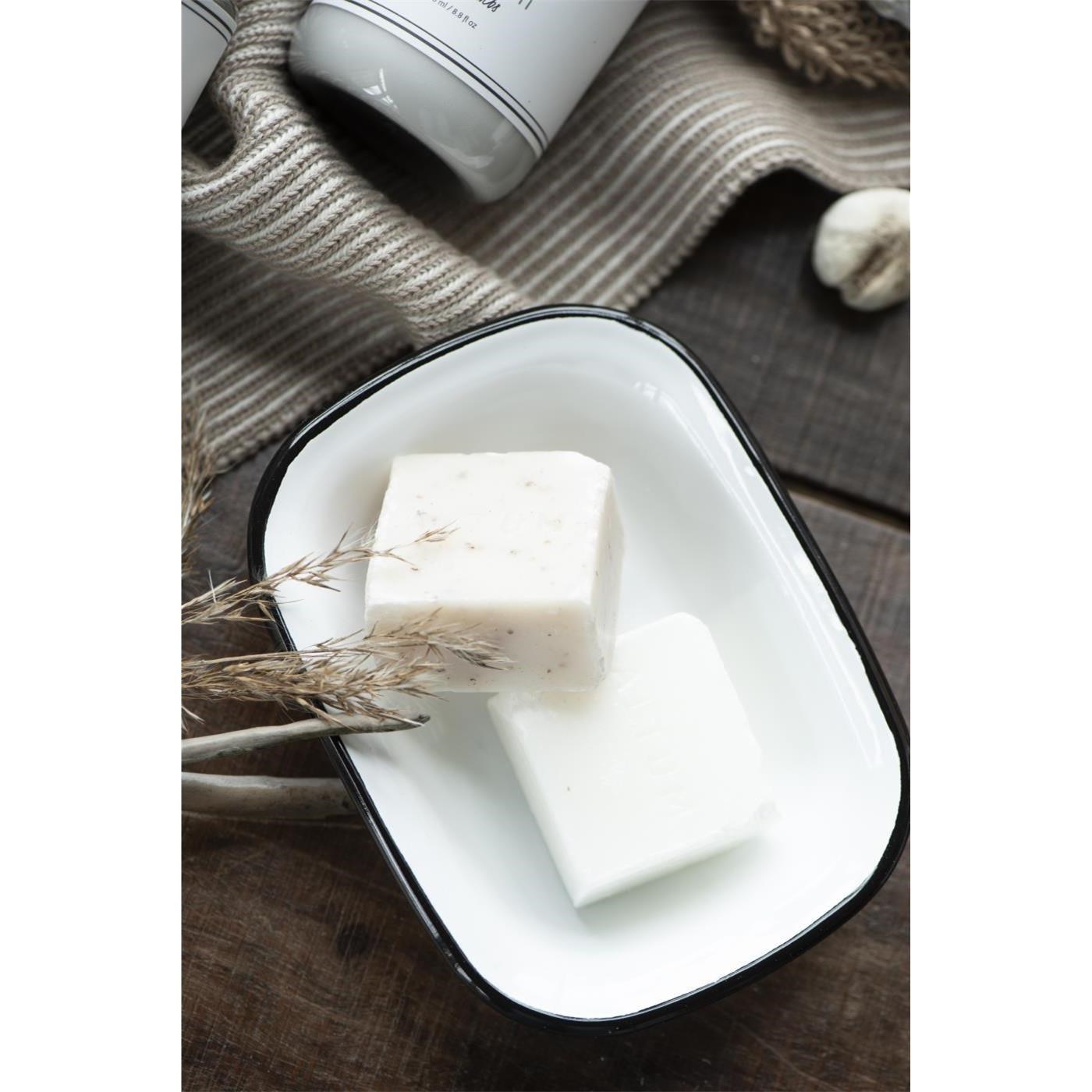 Miska na mýdlo s černým okrajem Ib Laursen 15,5x12cm_1