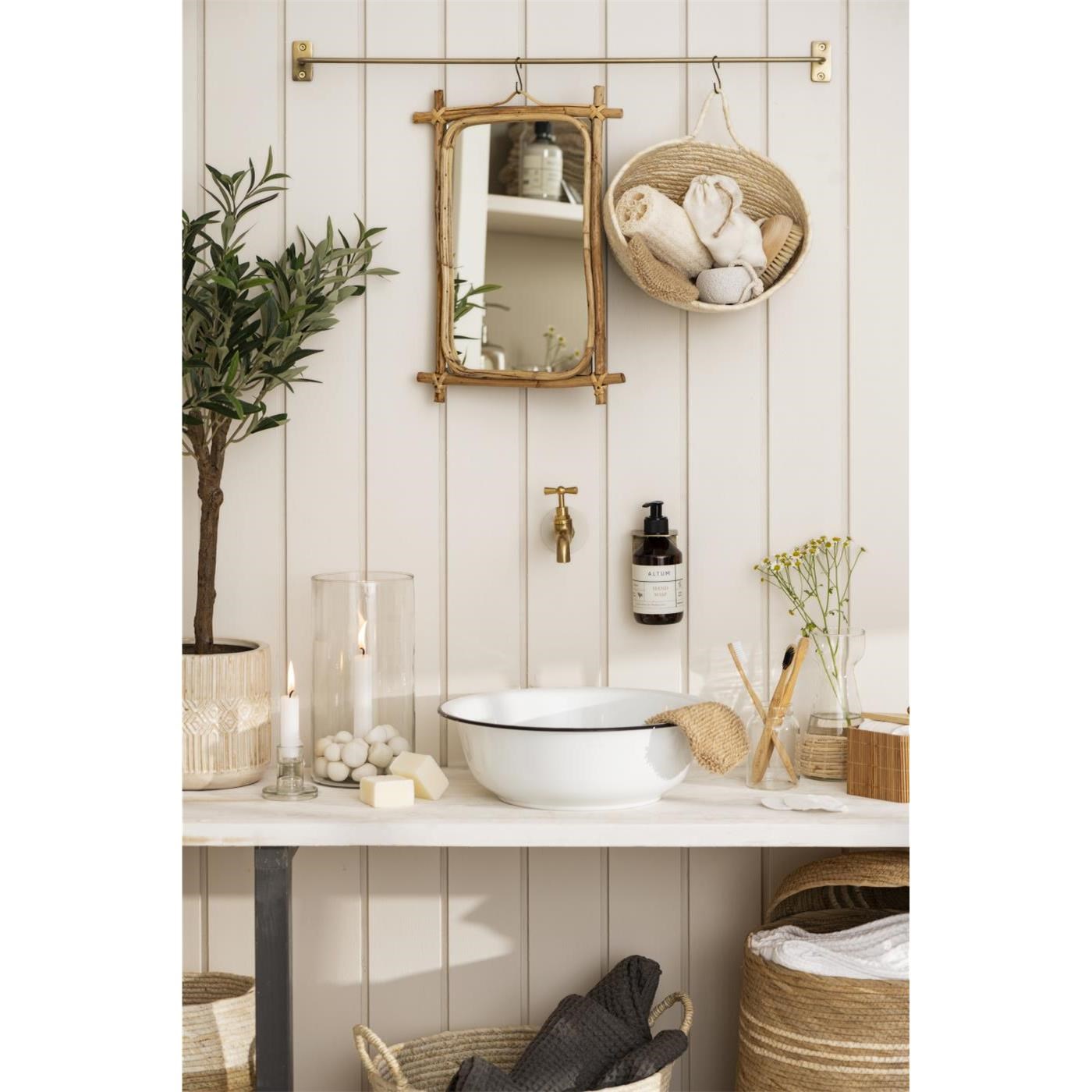 Umyvadlo s černým okrajem Ib Laursen P.34 cm_1