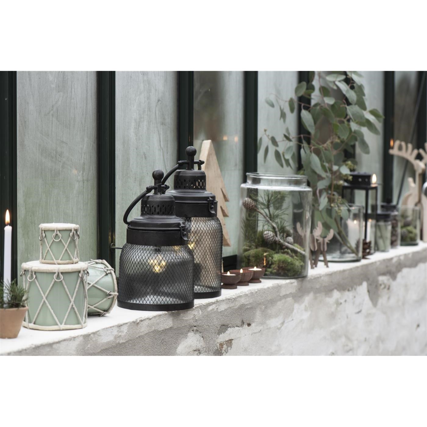 Skleněná váza Ib Laursen V.27cm_1