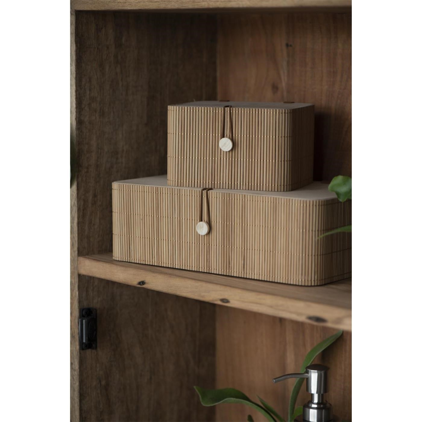 Krabičky s bambusovým víčkem Ib Laursen SET 2 ks_1