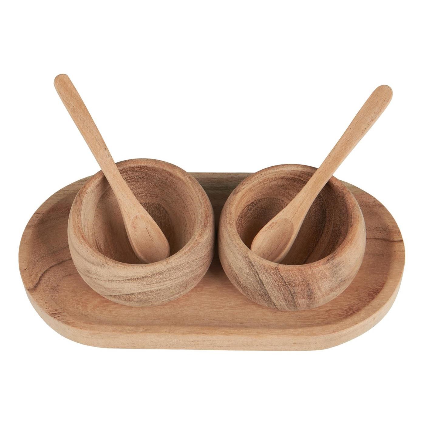 Akátový set na sůl a pepř_0