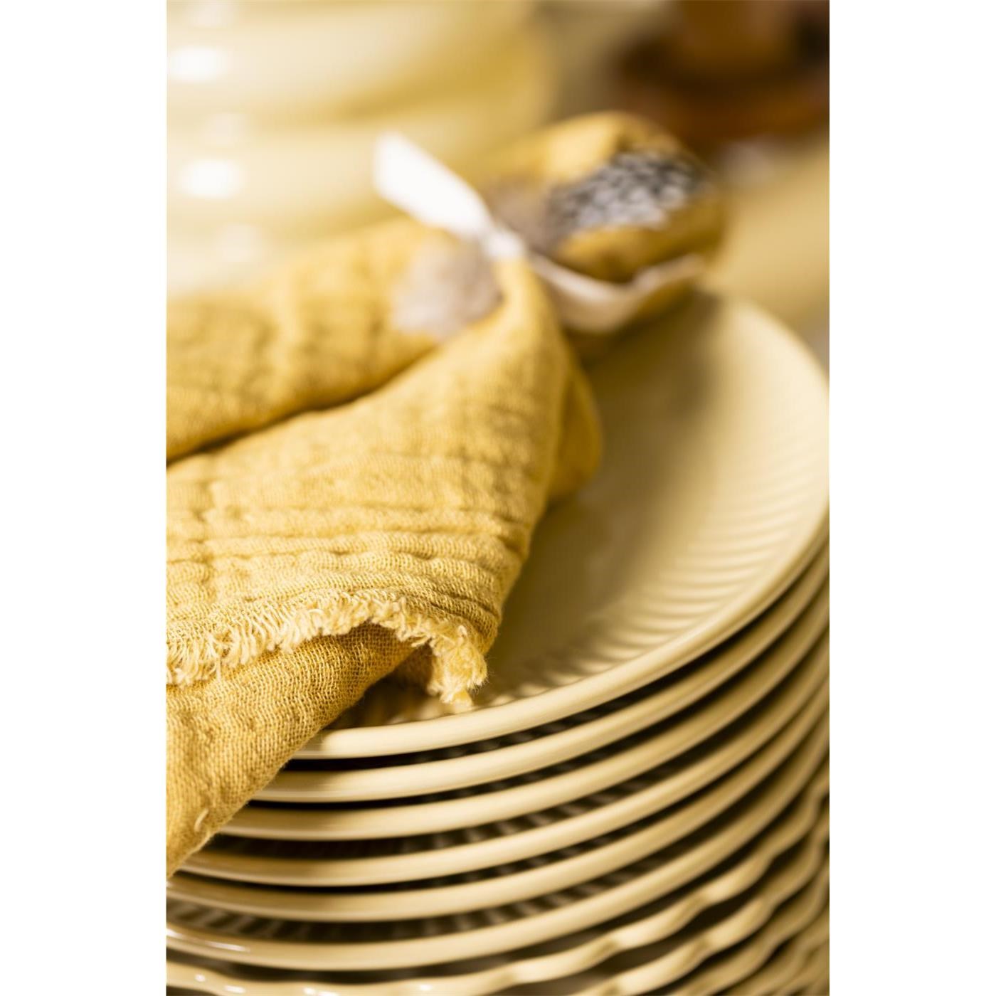 Talíř Ib Laursen Mynte 19,5 cm Wheat Straw_0