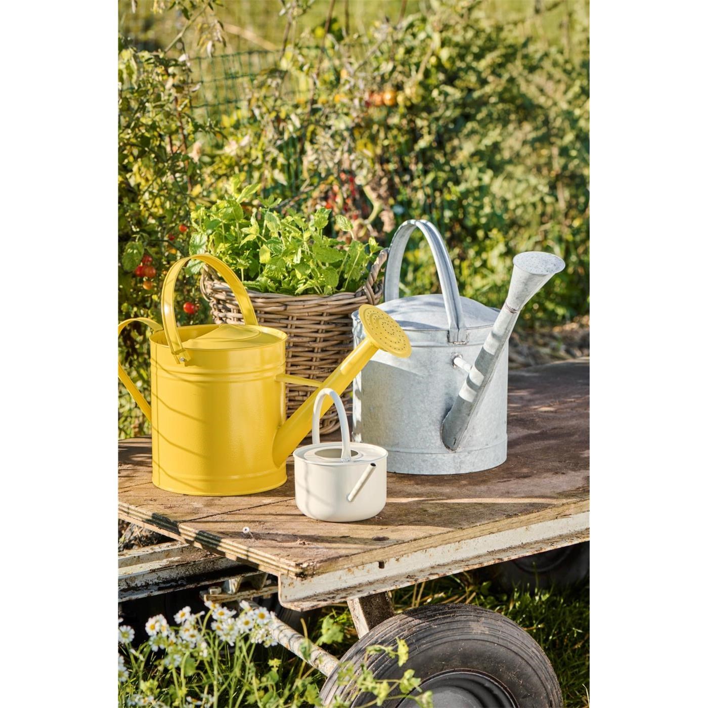 Konvička na zalévání Ib Laursen nízká bílá 1l_1