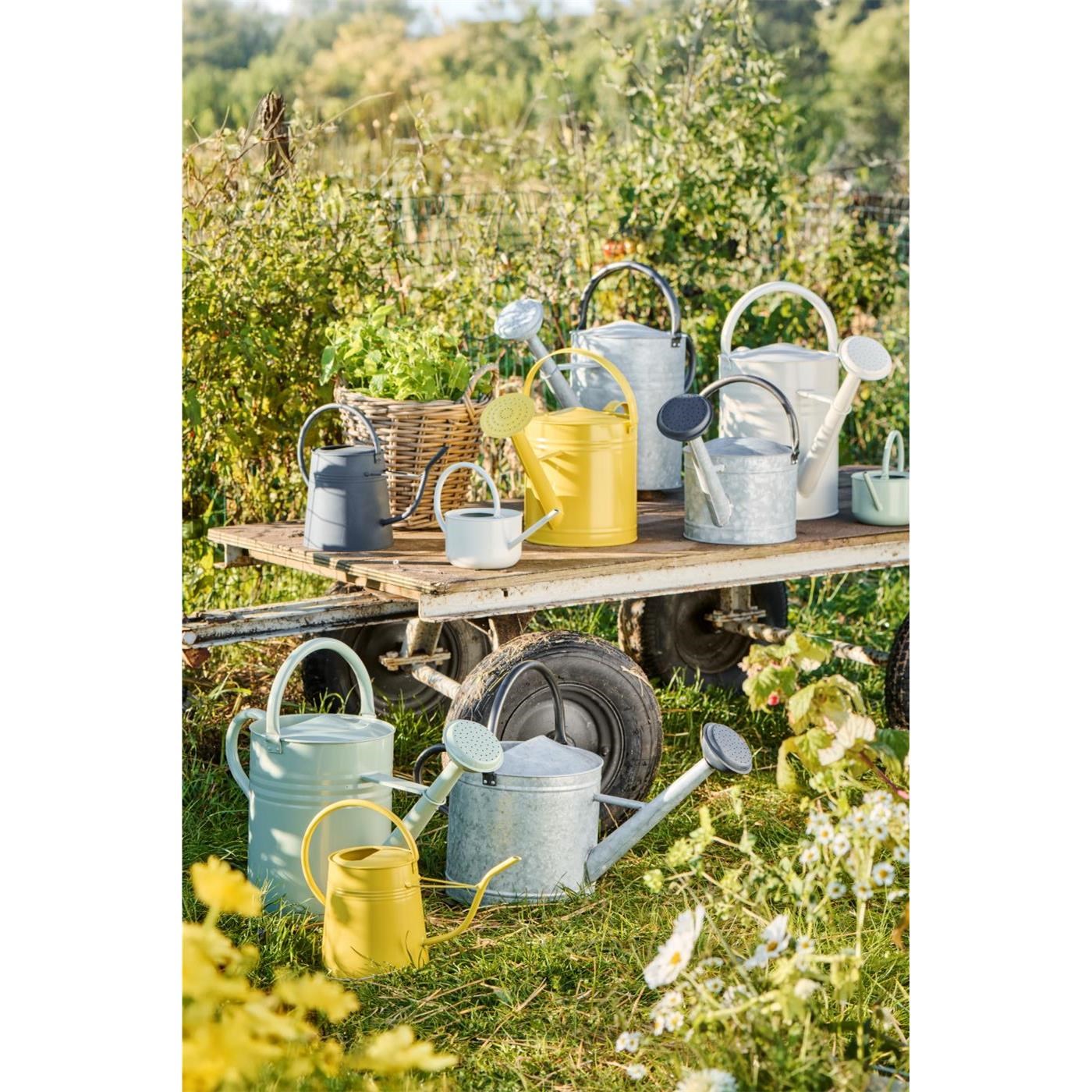 Konvička na zalévání Ib Laursen nízká bílá 1l_2