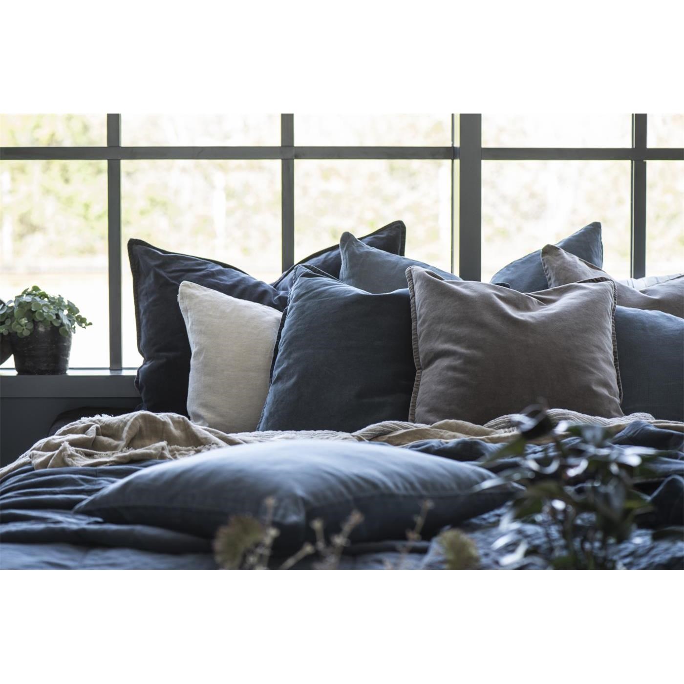 Lněný povlak na polštář Ib Laursen fog 40x60 cm_1