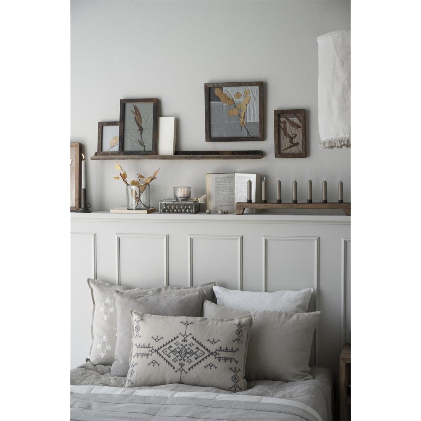 Lněný povlak na polštář Ib Laursen butter cream 50x50 cm_3