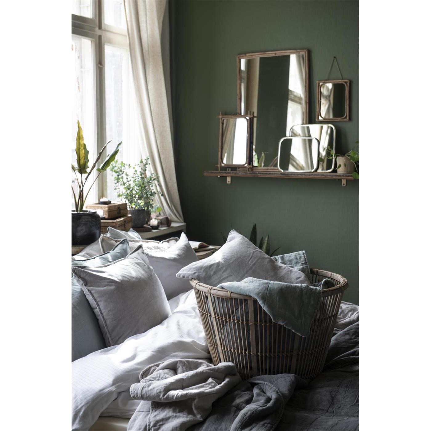 Povlak na polštář Ib Laursen velvet ash grey 50x50 cm_5