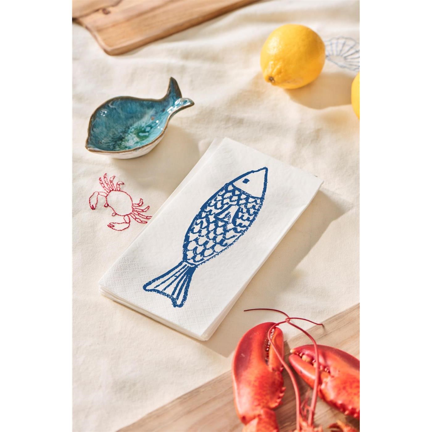 Papírové ubrousky Ib Laursen s motivem ryby_0