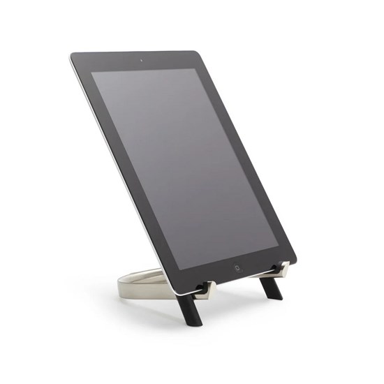 Stojan na tablet UDOCK černá, nikl_2