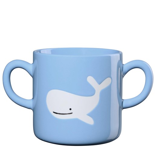 Hrneček Asa BUDDIES 250ml modrý s velrybou_0