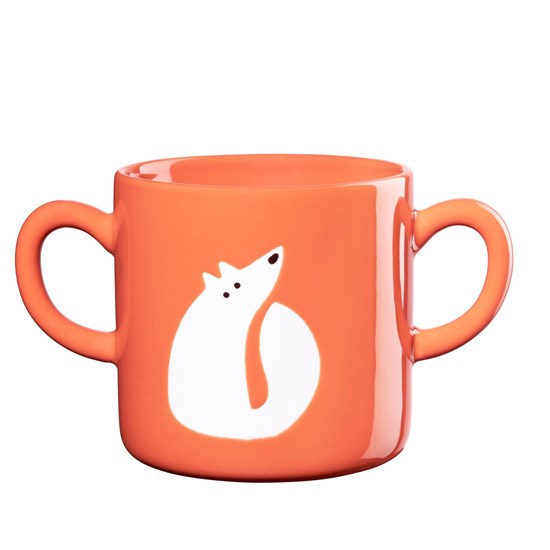 Hrneček Asa BUDDIES 250ml oranžový s liškou_0