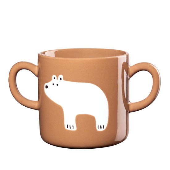 Hrneček Asa BUDDIES 250ml hnědý s medvědem_0