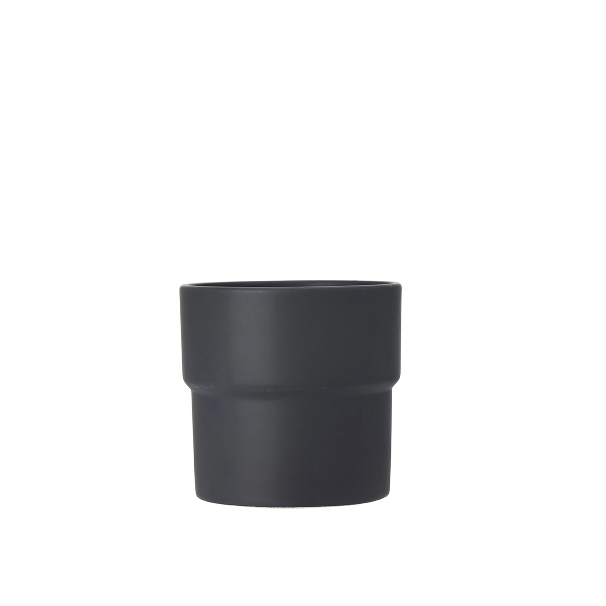 Keramické květináče SOFIE V.16/14cm SET/2ks černé_2