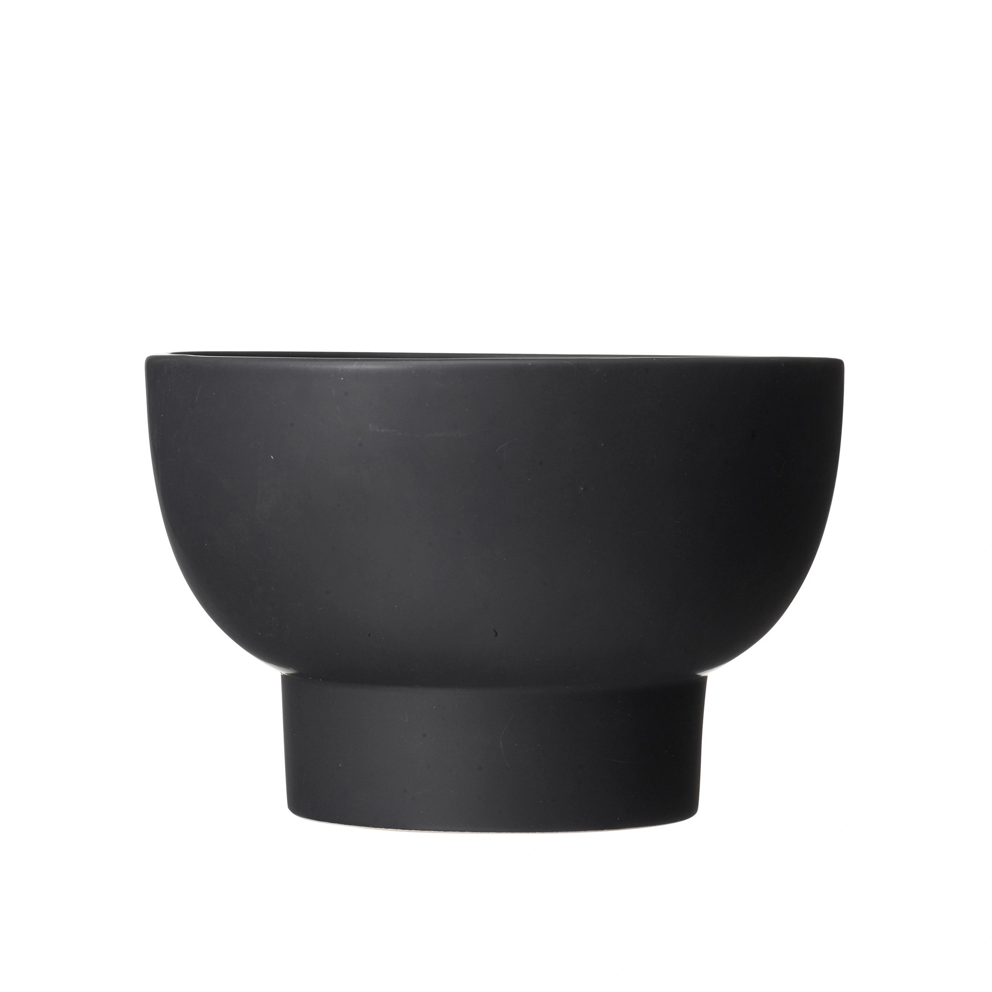 Keramické květináče MEGAN V.21/17cm SET/2ks černé_3