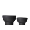 Keramické květináče MEGAN V.21/17cm SET/2ks černé_6