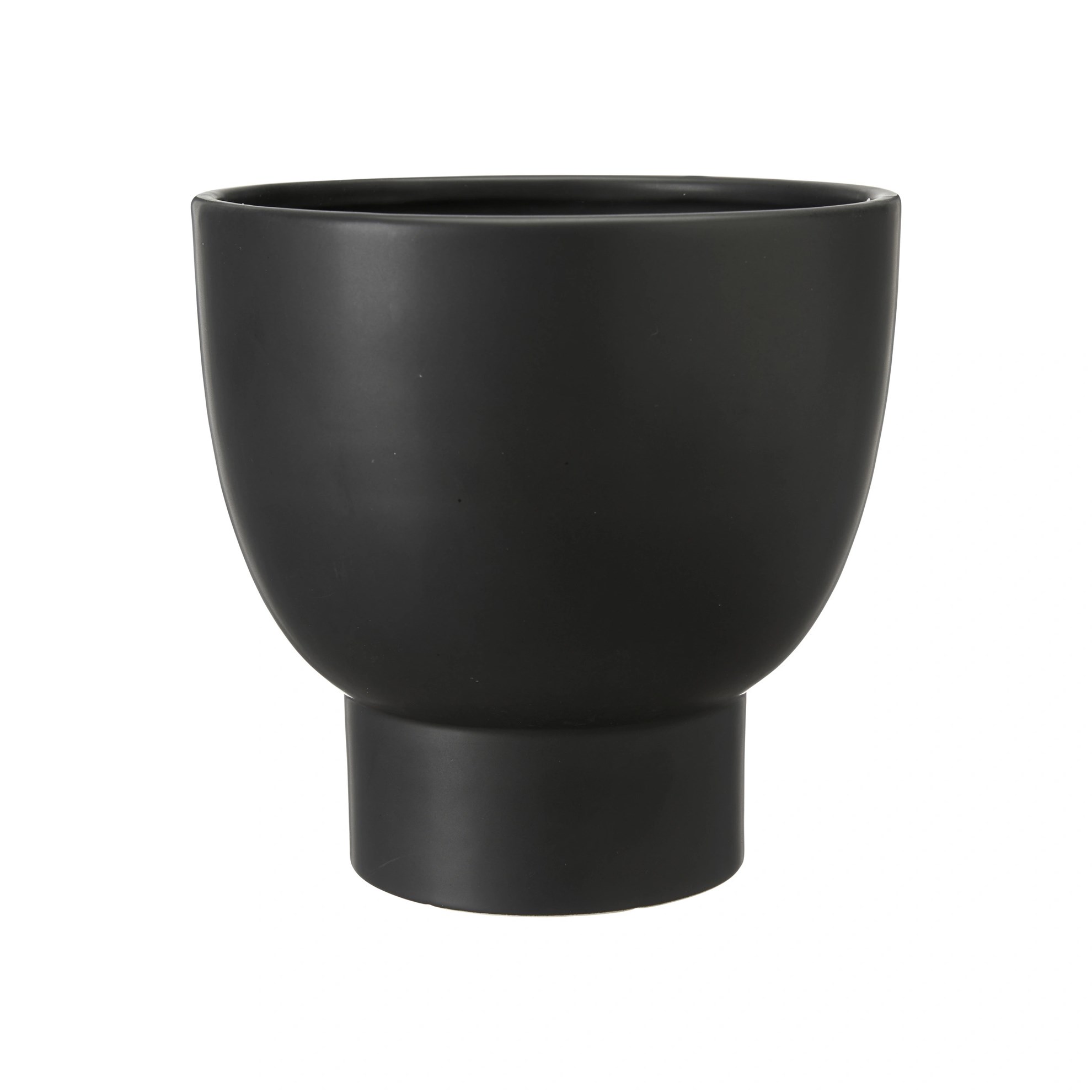 Keramické květináče MEGAN V.19/15cm SET/2ks černé_1