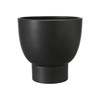 Keramické květináče MEGAN V.19/15cm SET/2ks černé_1