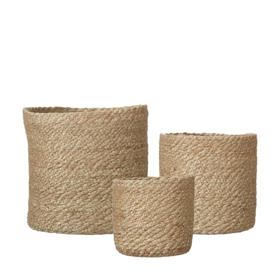 Jutové košíky BELLE V.19/15/13 SET/3ks_4