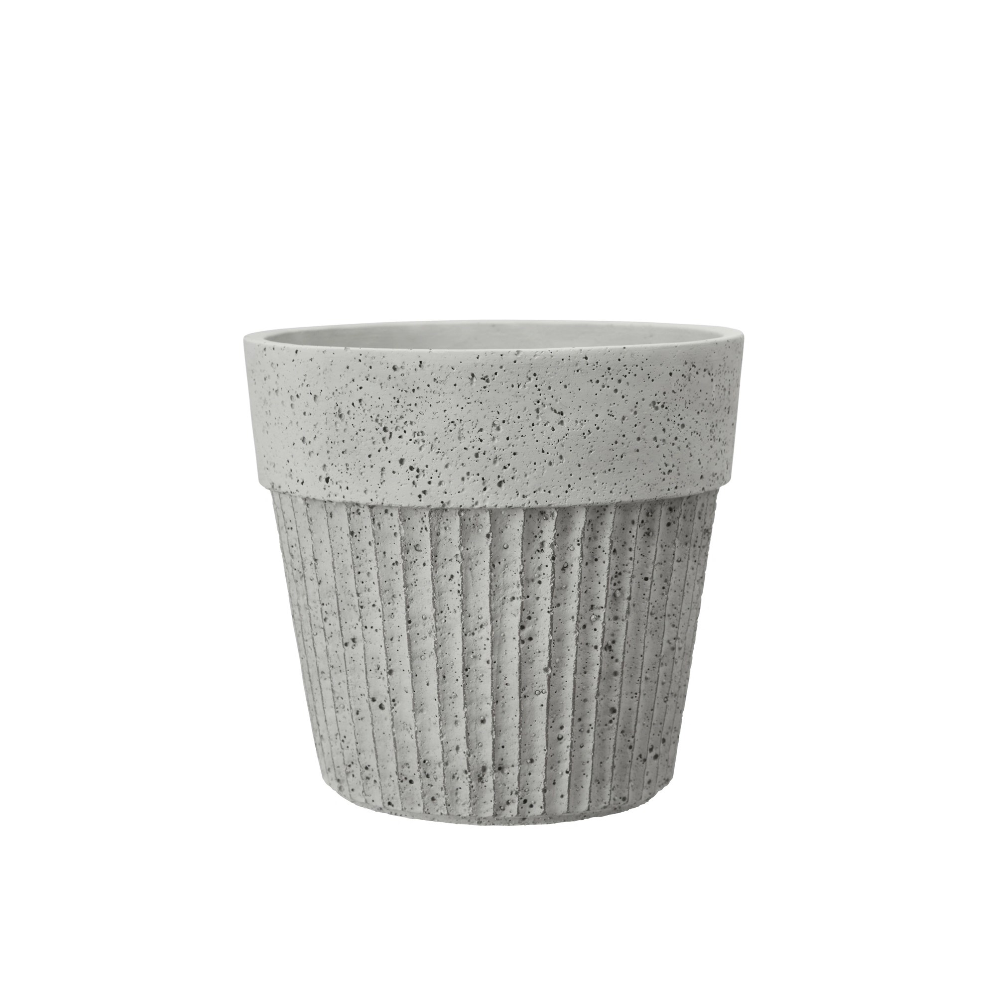 Betonové květináče ANITA V.24/18cm SET/2ks šedé_2